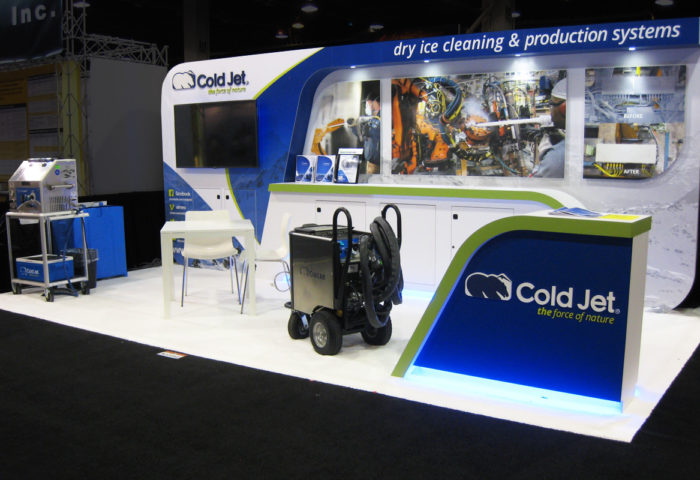 Custom Exhibits Inline Cold Jet Fabtech 1200