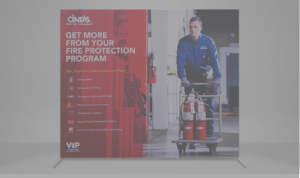 Cintas portable displays