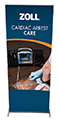 EMS Cardiac Arrest Care Bannerstand 
