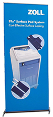 TMS STx Surface Pad Bannerstand